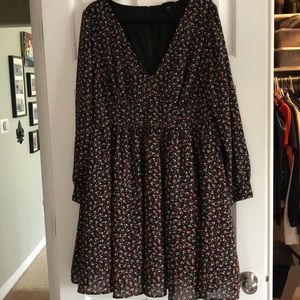 Torrid floral print dress.